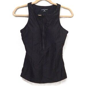 Universal Standard Swim The Surf Tankini Top in Black Women’s 2XS Size 6-8